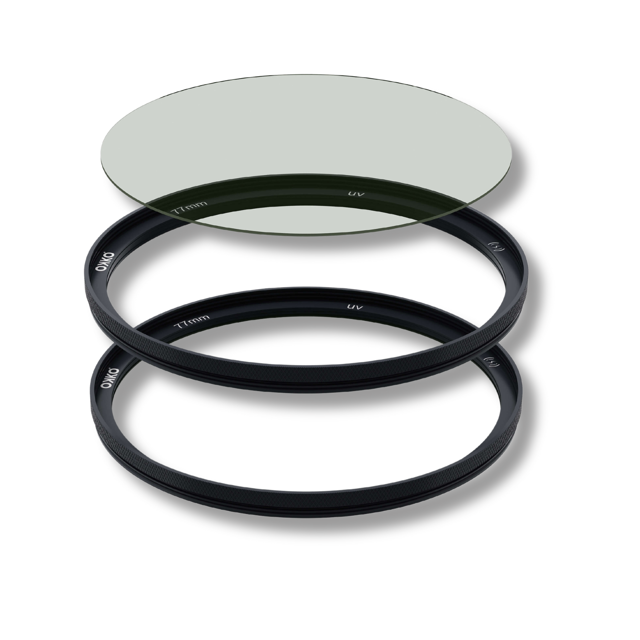 Okko Pro UV-Schutz Objektivfilter 49 Mm – Aus Deutschem Schott Glas, 1,1 Mm Dünn, Mit Lebenslanger Bruchgarantie